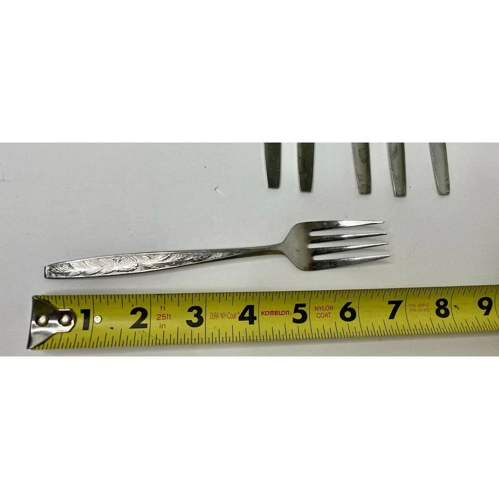 Stanley Roberts Granata Rose Salad Forks Glossy 6 3/4